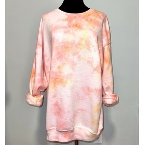 Hanes Malibu Sunset Crewneck Sweater Large